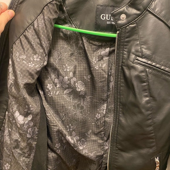 Guess Faux Leather Jacket - Picture 4 of 8